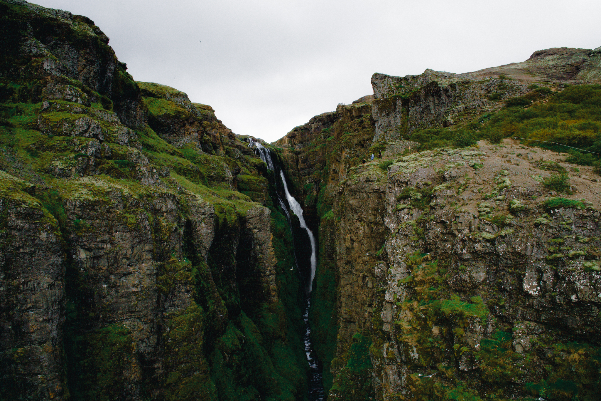 Waterfall in Iceland